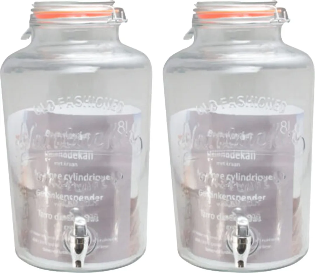 Svenska Living Limonade/Drankdispenser 2x 8L