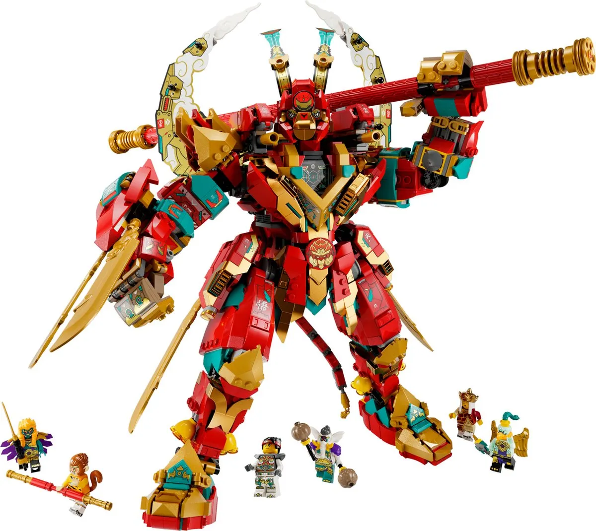 LEGO 80045 Monkie Kid Monkey King Ultra Mech - 1705 Stukken