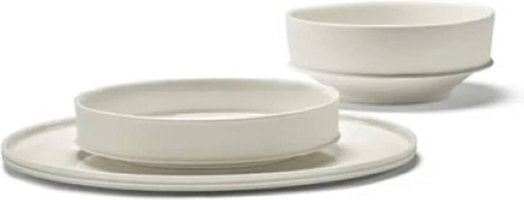 Serax Kelly Wearstler Dune Diep Bord 21cm - Alabaster