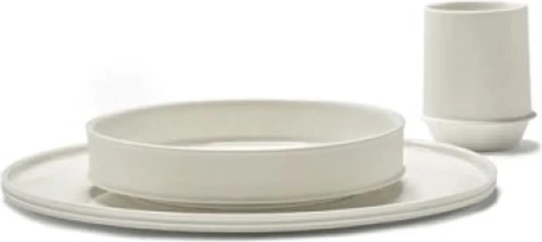 Serax Kelly Wearstler Dune Diep Bord 21cm - Alabaster