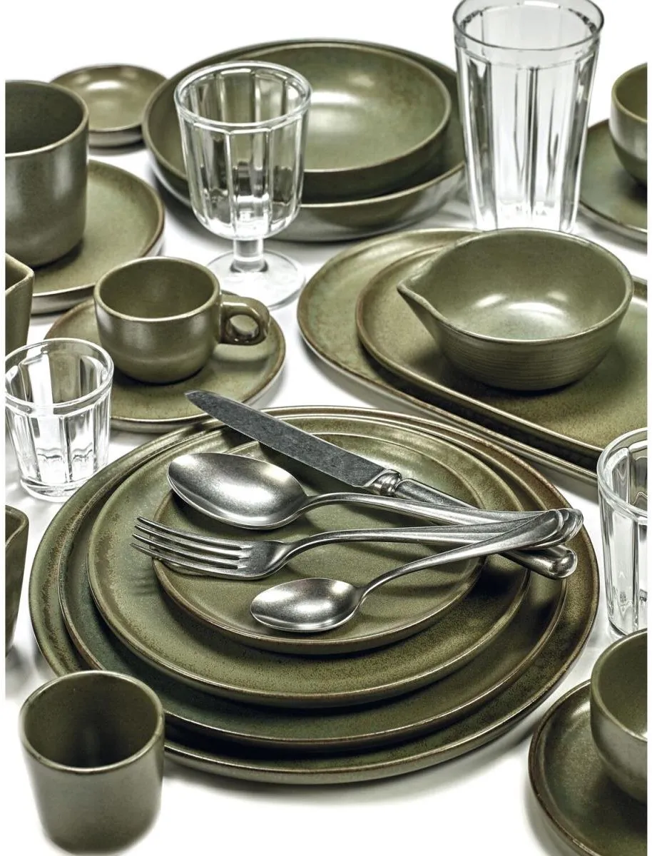 Serax Sergio Herman Surface Indi Grey Diep Bord 16cm