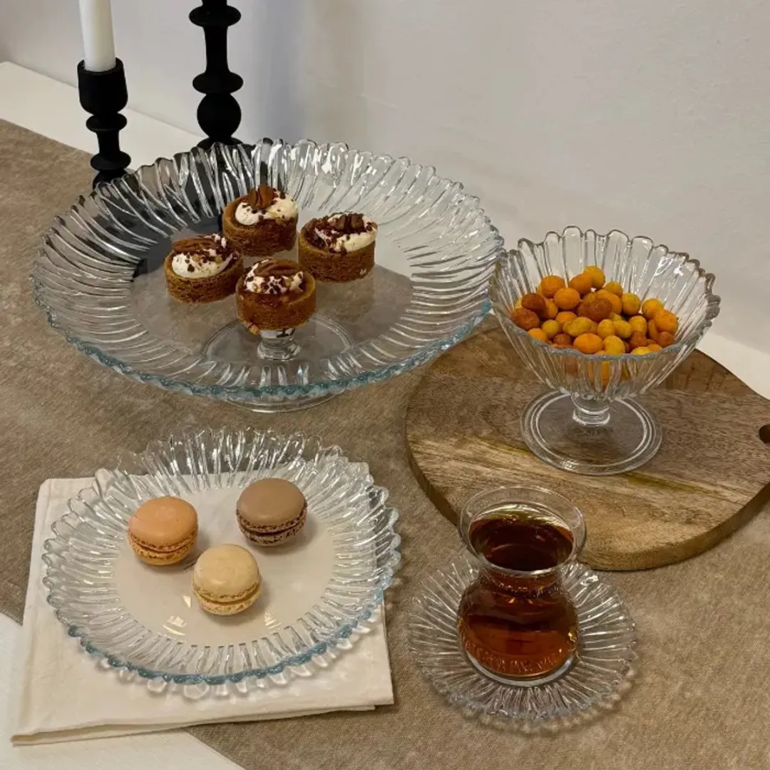 Pasabahce Aurora Cake Set 20-delig - Transparant