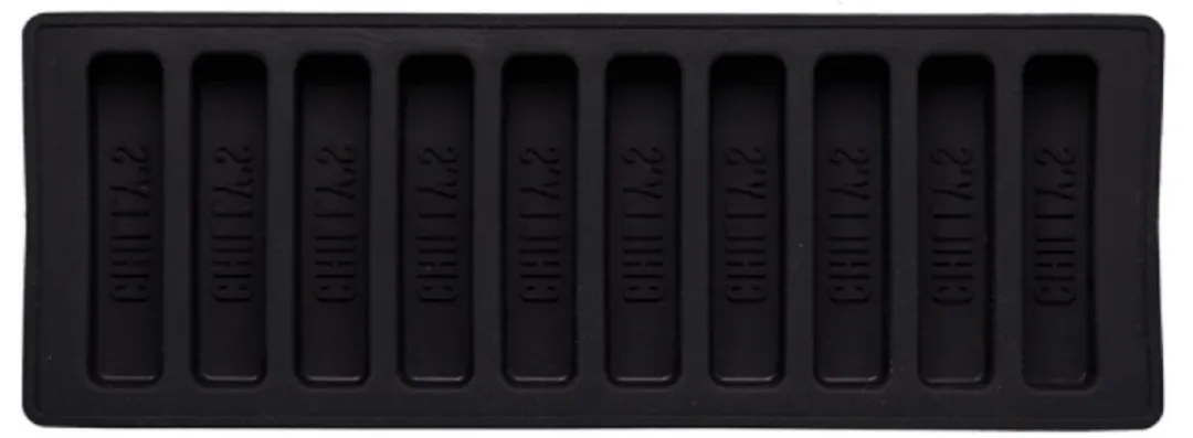 Chilly's Ice Cube Tray - 10 Stuks - Wit/Transparant