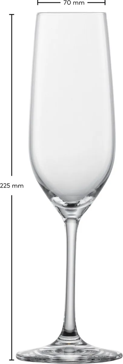 Schott Zwiesel Forté Champagneflûte 227ml - 4 Stuks