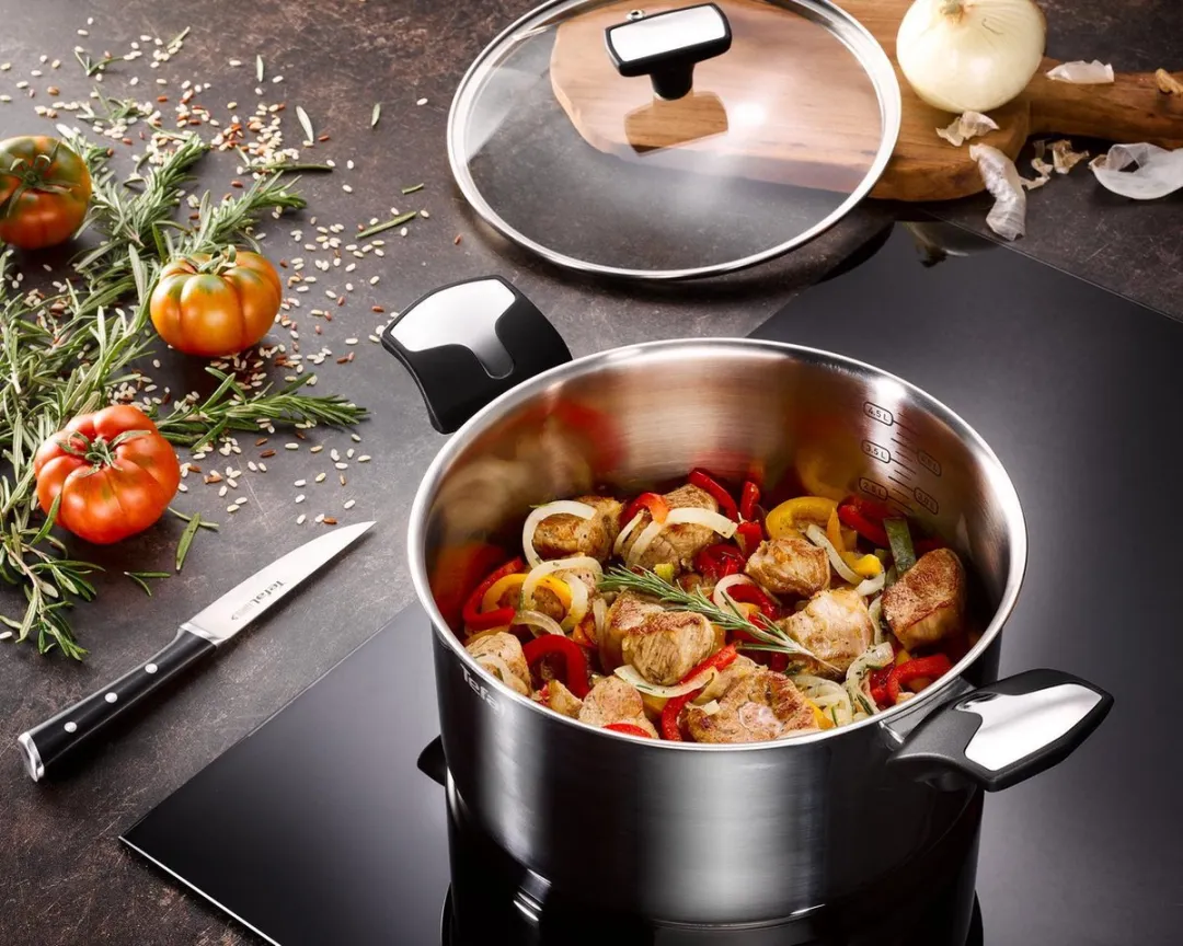Tefal Emotion Kookpan Ø20cm - 2L - Grijs - afbeelding 6 van 6