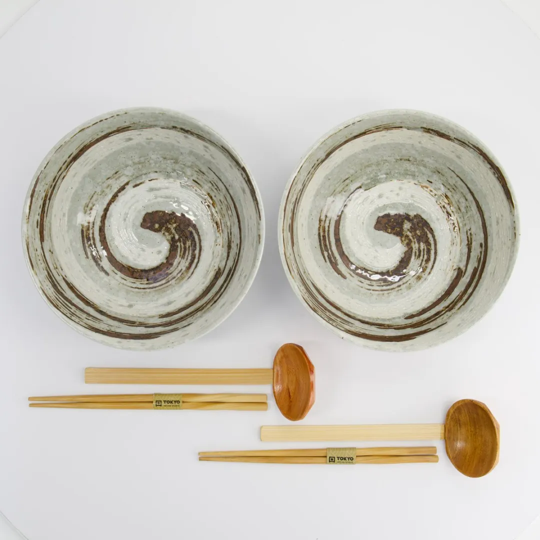 Tokyo Design Studio Masamura Naruto Ramen Kommen - 6 Stuks