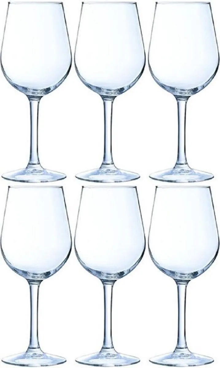 Arcoroc Luxe Wijnglazen Rode Wijn 370ml