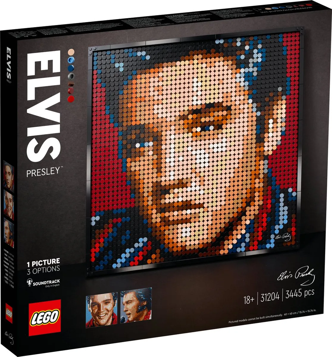 LEGO Art Elvis Presley “The King” 31204