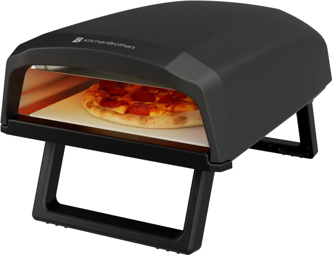 KitchenBrothers KB1004209 Elektrische Pizzaoven