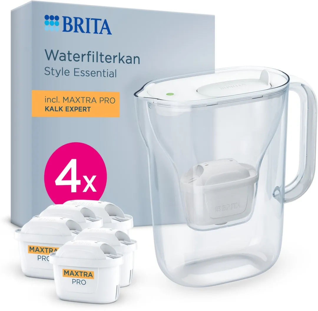 BRITA Style Essential Waterfilterkan 2,4L Wit