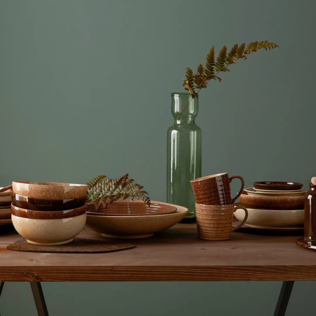 Denby Studio Craft Walnoot Kaasbord 24cm