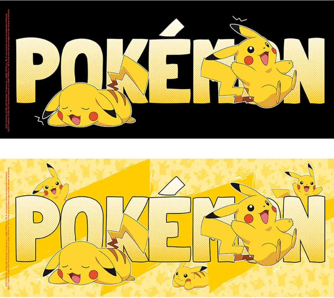 Pokémon Pikachu Thermomokken Set - 2x 460ml - Keramiek