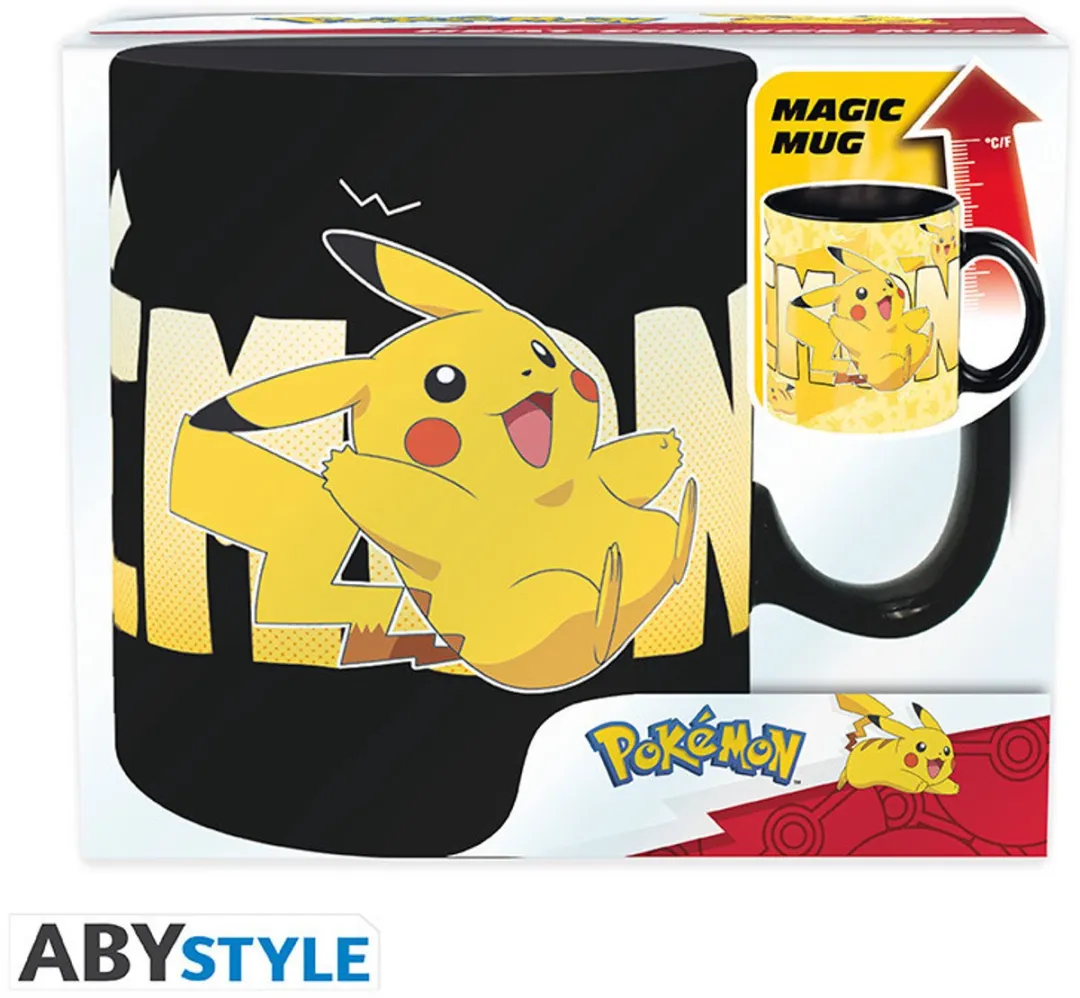 Pokémon Pikachu Thermomokken Set - 2x 460ml - Keramiek