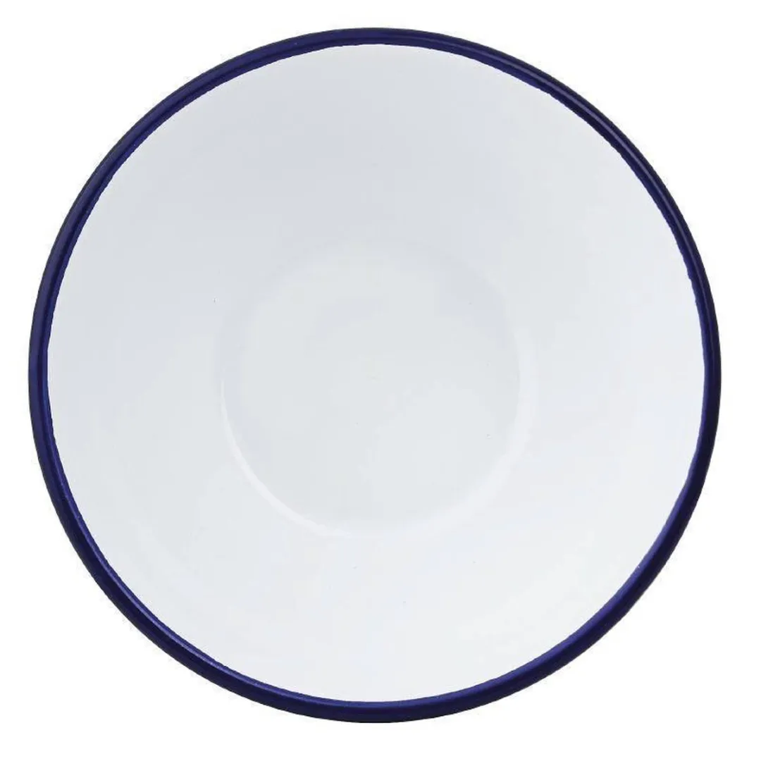 Olympia Puddingschaaltjes 14cm - 6 Stuks - Blauw/Wit