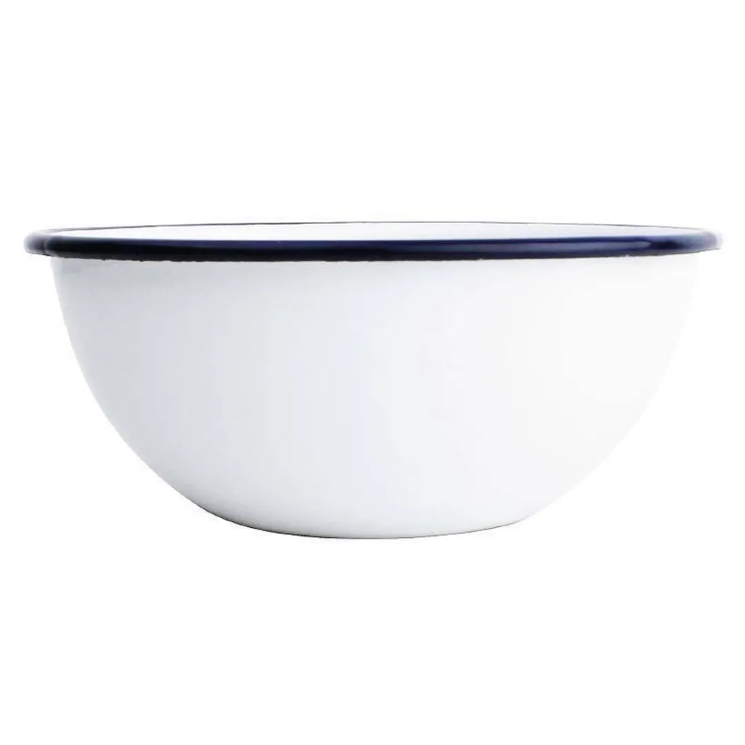 Olympia Puddingschaaltjes 14cm - 6 Stuks - Blauw/Wit