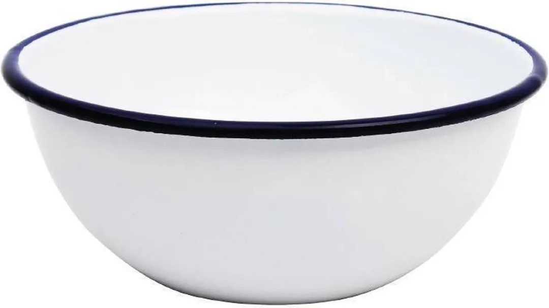 Olympia Puddingschaaltjes 14cm - 6 Stuks - Blauw/Wit