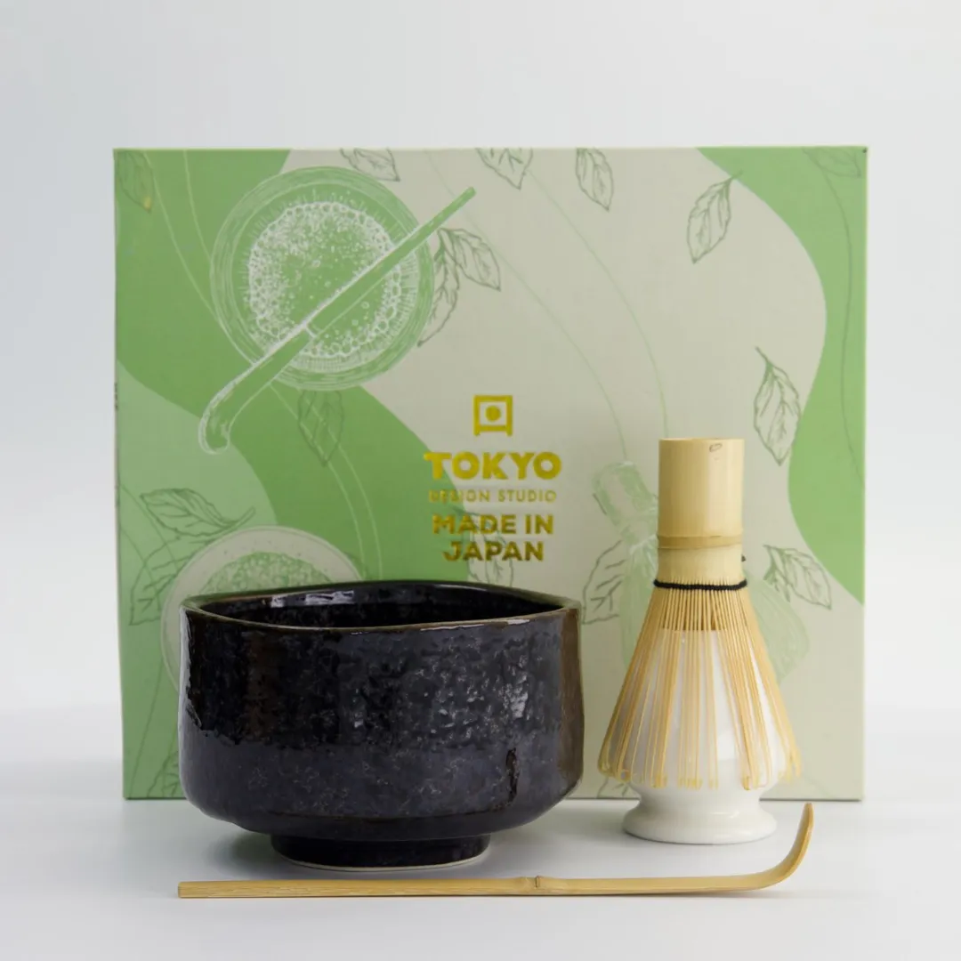 Tokyo Design Studio Matcha Giftset Akeyo - 4-delig - 12x7,5cm
