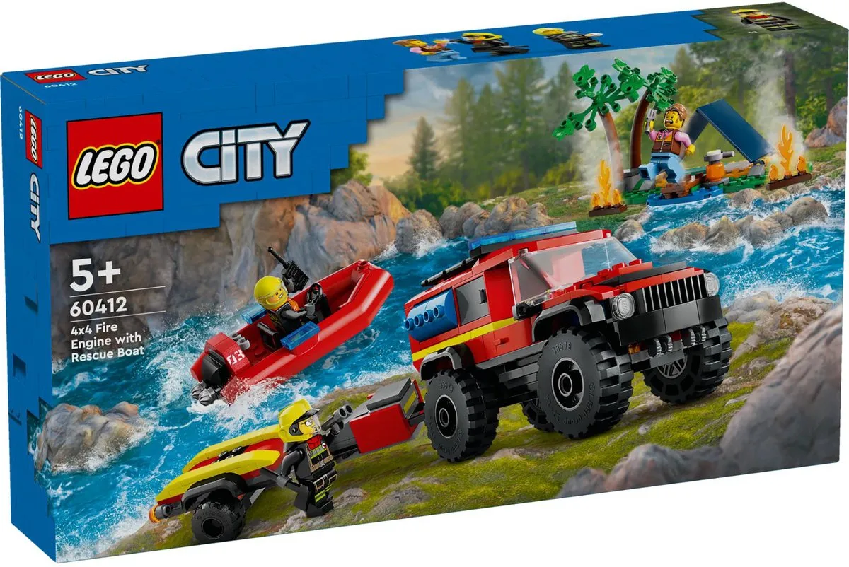 LEGO City 4x4 Brandweerauto 60412