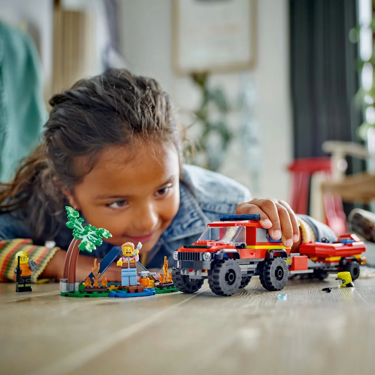 LEGO City 4x4 Brandweerauto 60412 - 301 Stukken