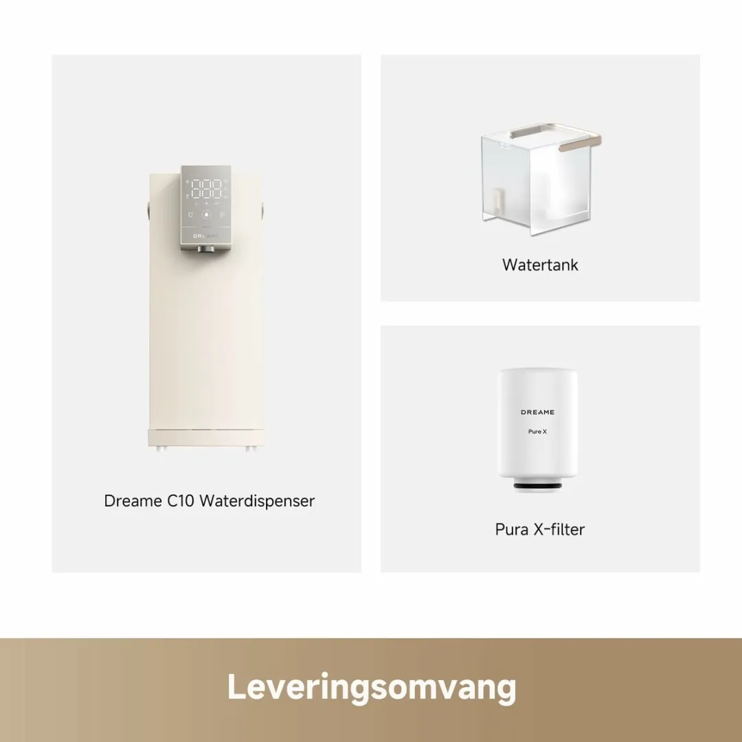 Dreame Waterzuiveringsdispenser C10 - Crème