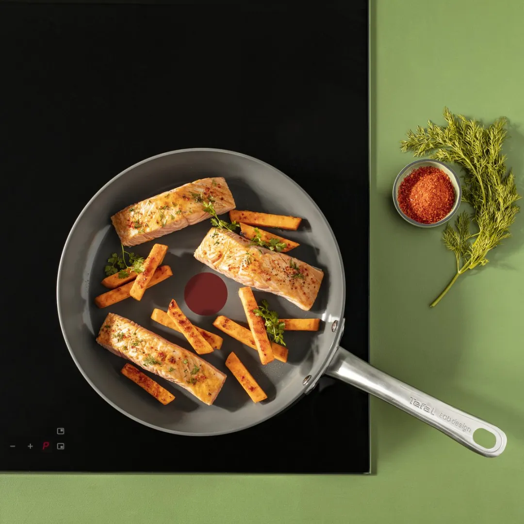 Tefal Renew+ Koekenpan 28cm - Grijs