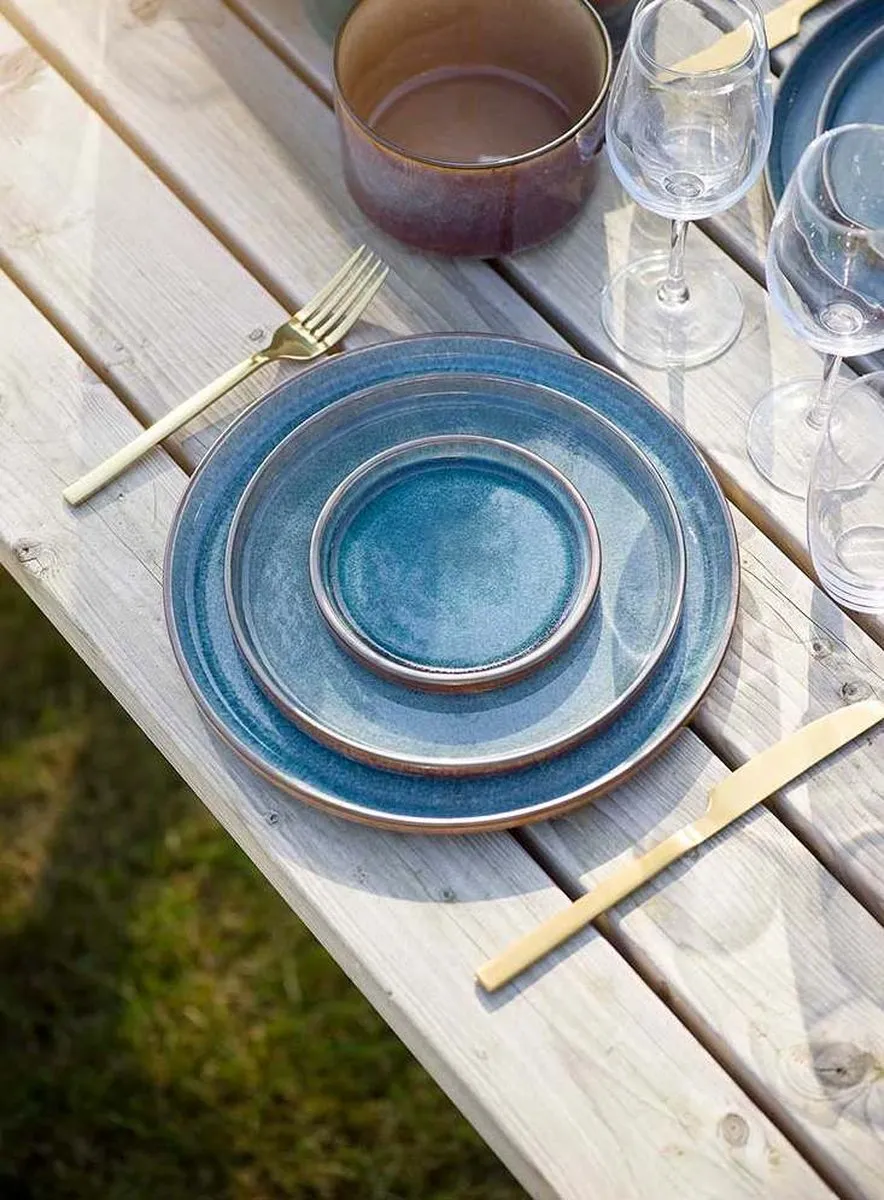 Cosy&Trendy Kleine Kom Quintana - Ø11cm - Blauw