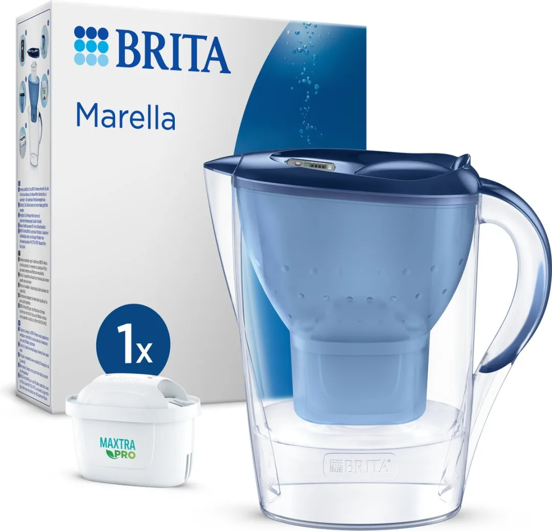 BRITA Marella Cool Blue Waterfilterkan 2,4L