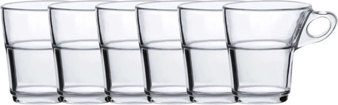 Duralex Theeglazen Caprice - 6 Stuks 220ml