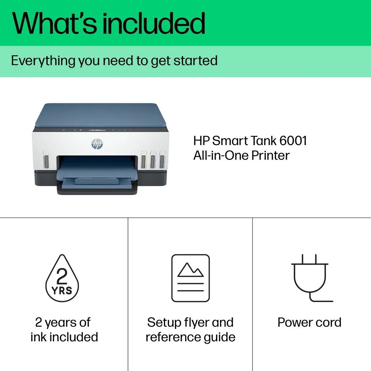 HP Smart Tank 6006 All-in-One Printer - Wit