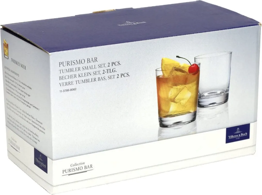 VILLEROY & BOCH - Purismo Bar - Tumbler klein s/2 0,32l