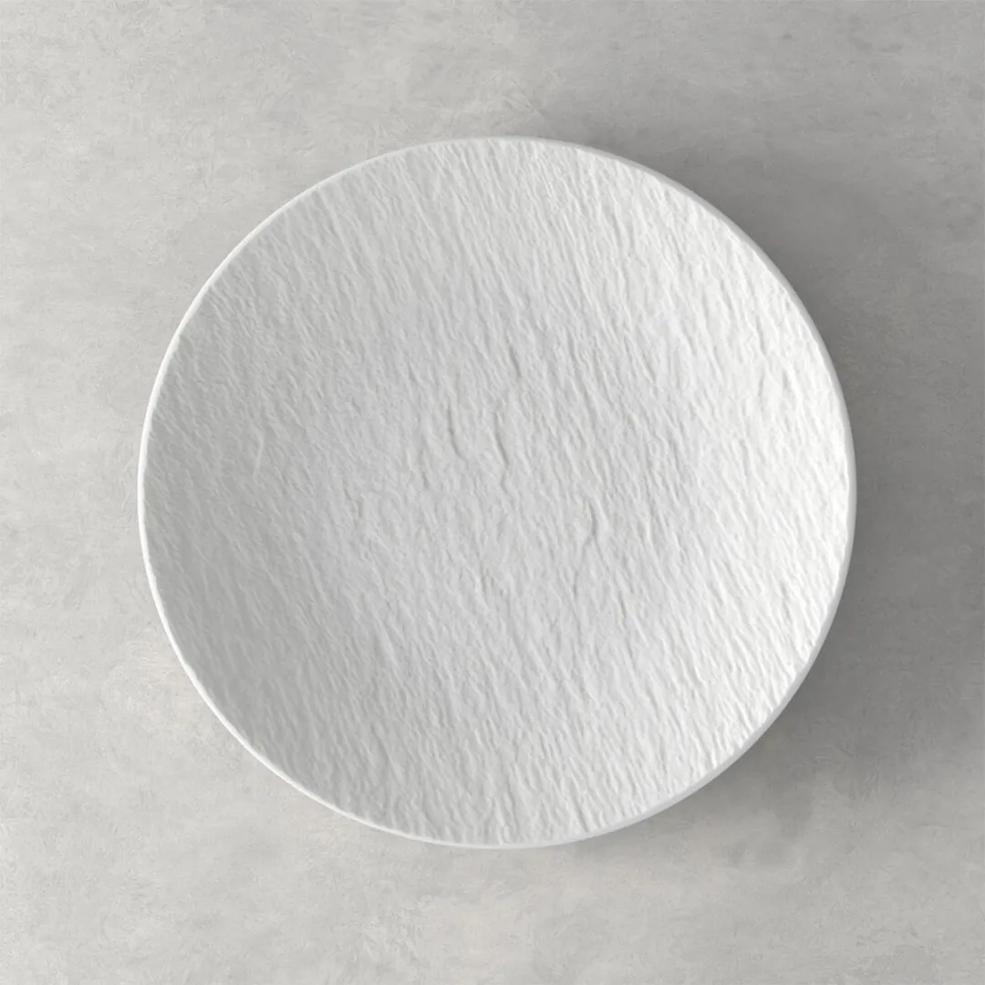 Villeroy & Boch Manufacture Rock Blanc Dinerbord 25cm - Wit