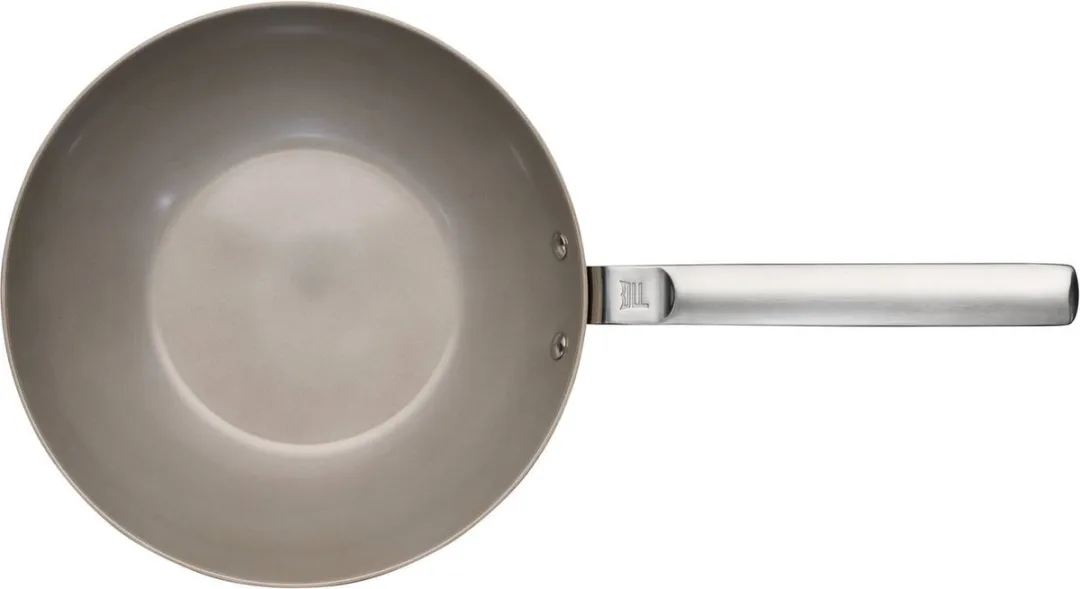 Fiskars Norden Staal Wokpan 28cm - RVS - afbeelding 2 van 5