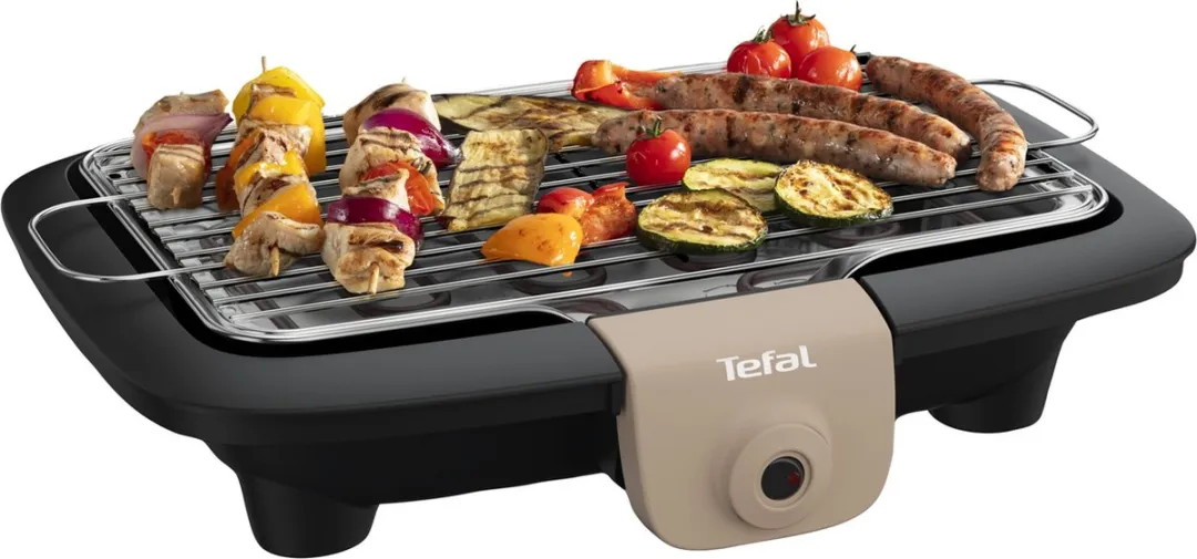 Tefal Easygrill BG90C814 Contactgrill - 1 Brander - Zwart/Taupe - afbeelding 6 van 6