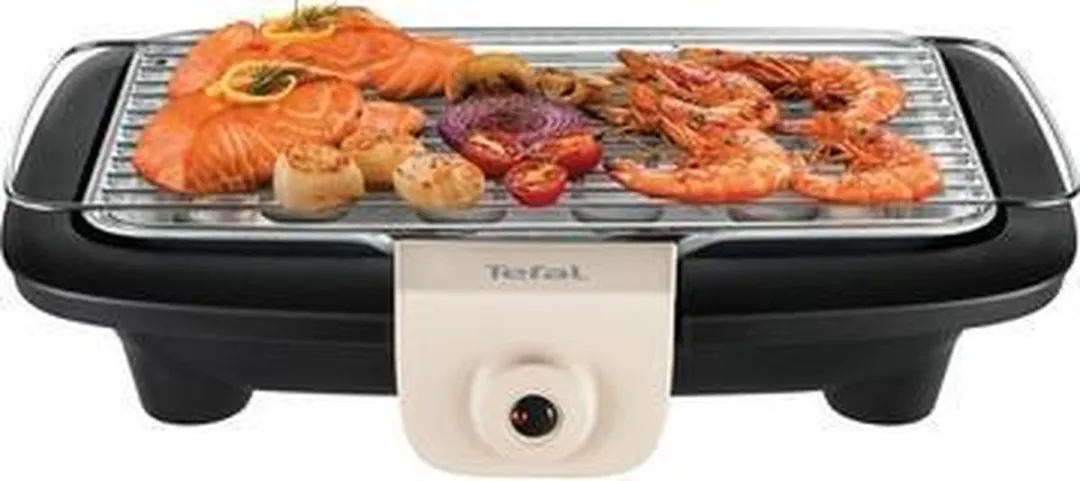 Tefal Easygrill BG90C814 Contactgrill - 1 Brander - Zwart/Taupe
