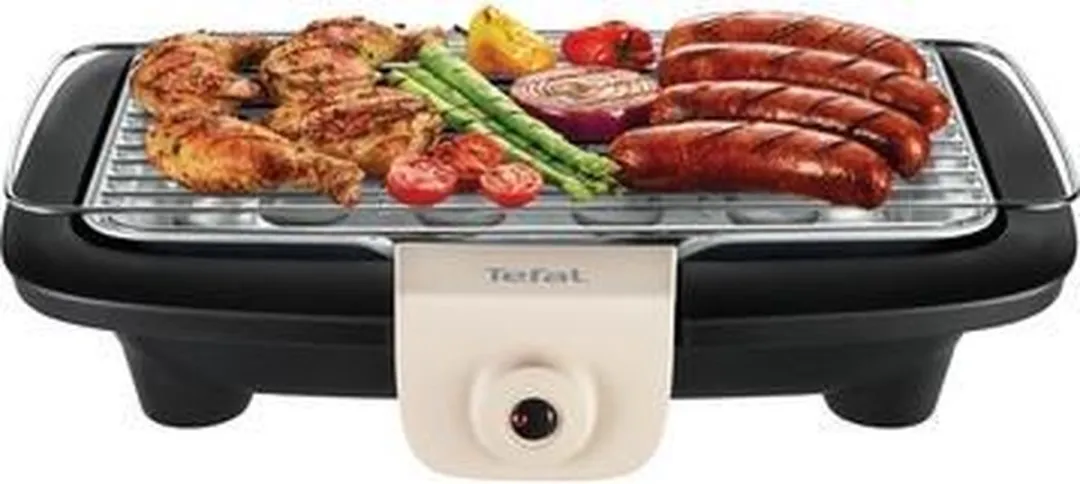 Tefal Easygrill BG90C814 Contactgrill - 1 Brander - Zwart/Taupe
