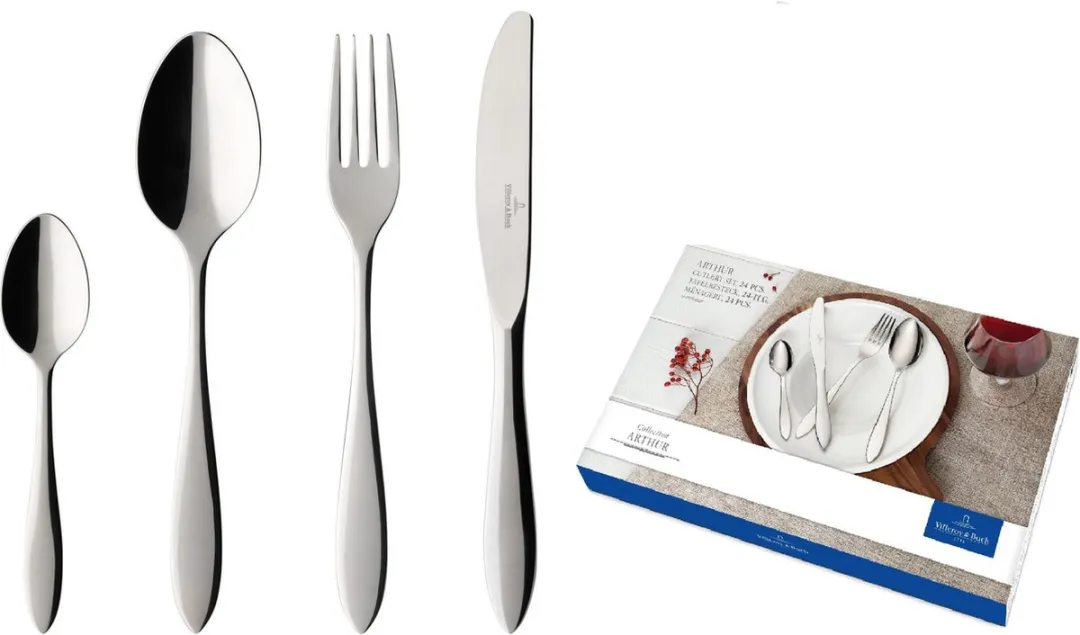 Villeroy & Boch Arthur Bestekcassette 24-delig