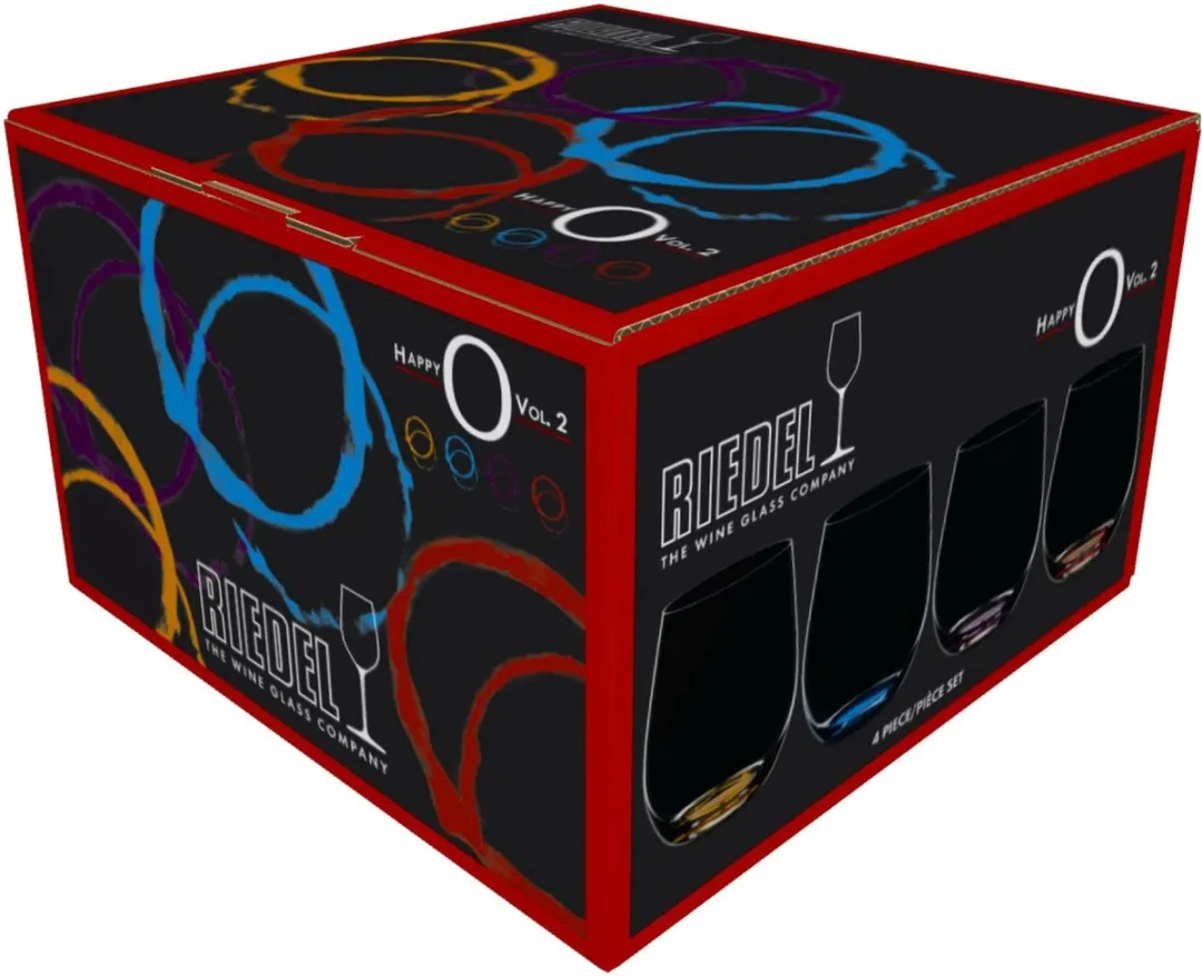 Riedel Happy O Waterglas 335ml - 4 Stuks