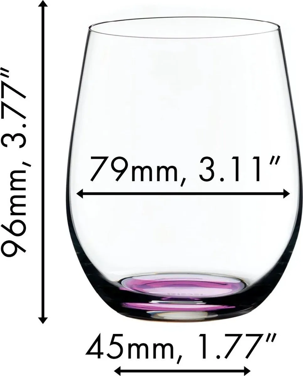 Riedel Happy O Waterglas 335ml - 4 Stuks
