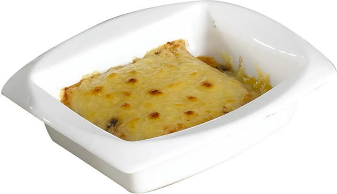 Cosy&Trendy Lasagneschotel Wit 16.5x20.5x5.5cm