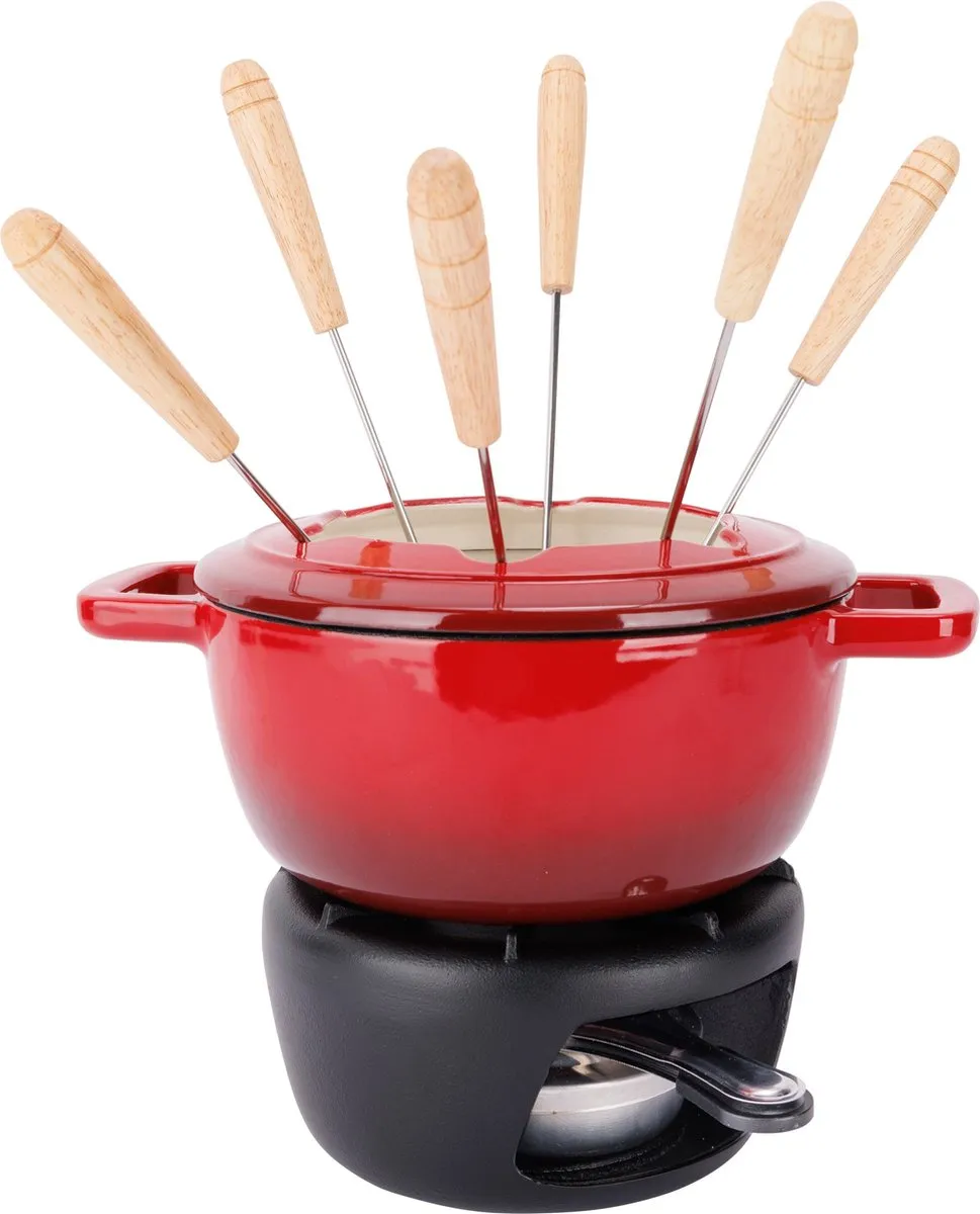 Cosy&Trendy Fontestic Fondueset Rood