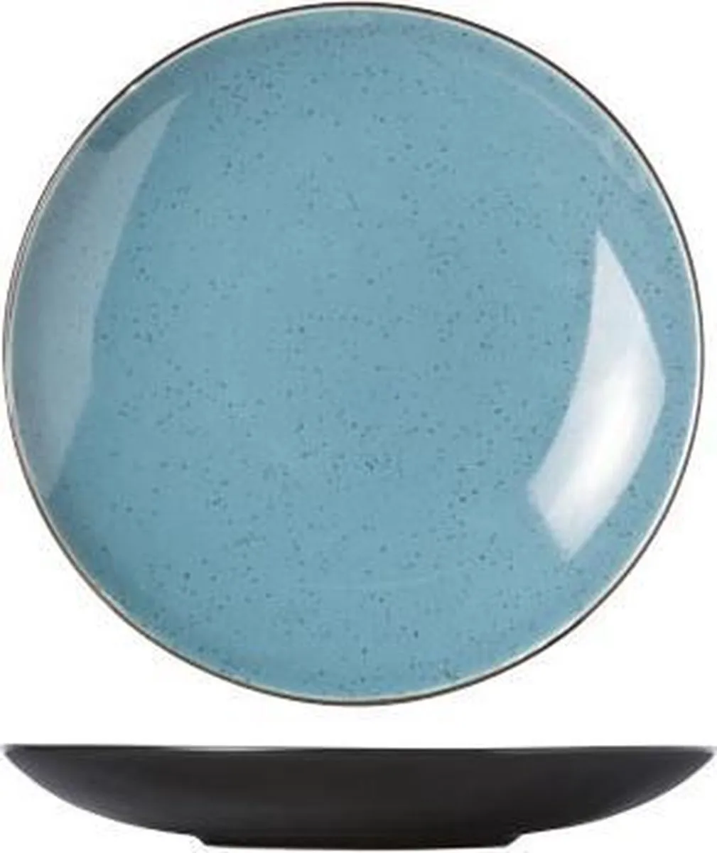 Cosy&Trendy Finesse Blue Dessertbord - Ø21,5cm - 6 Stuks