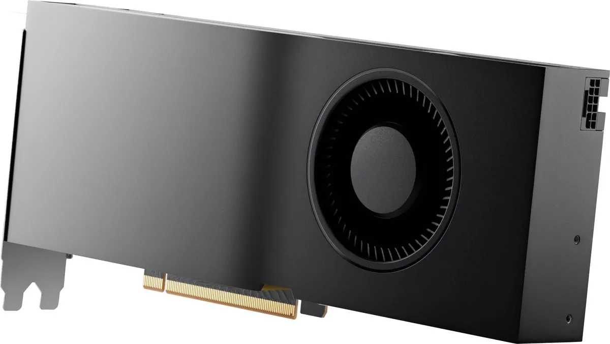 HP NVIDIA RTX 4500 Ada 24GB Grafische Kaart - 4x DisplayPort - Zwart - afbeelding 6 van 6