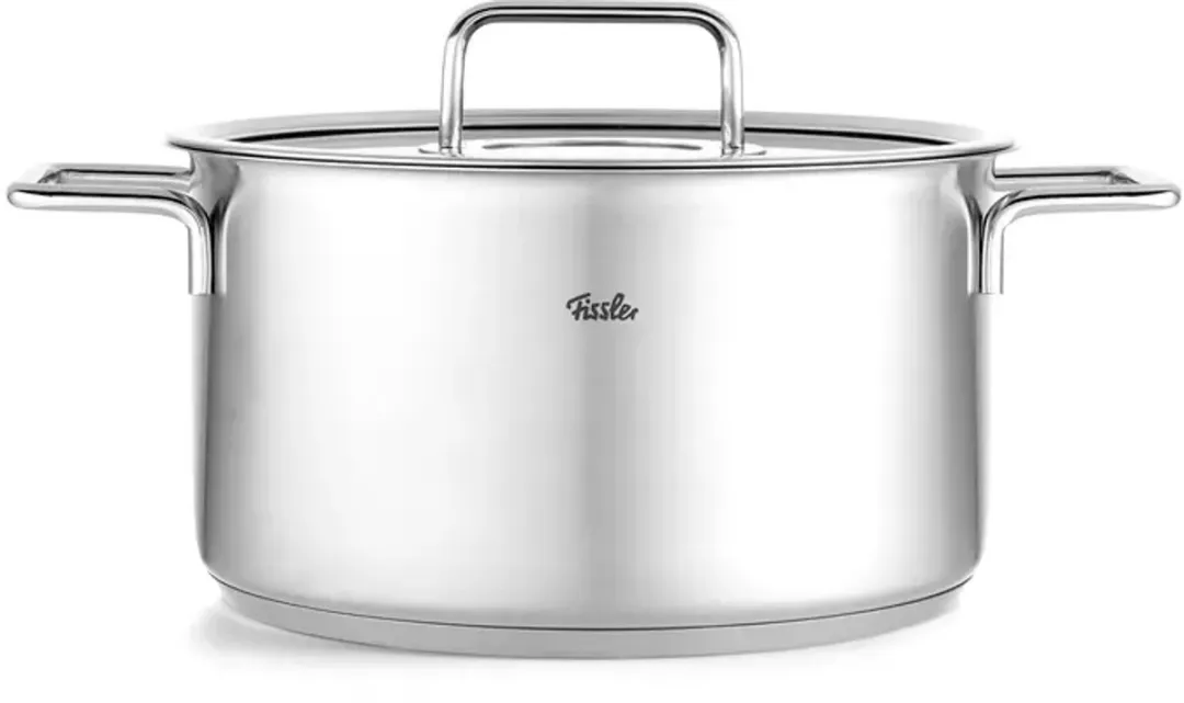 Fissler Pure Collection Kookpan 24cm - RVS - Glasdeksel