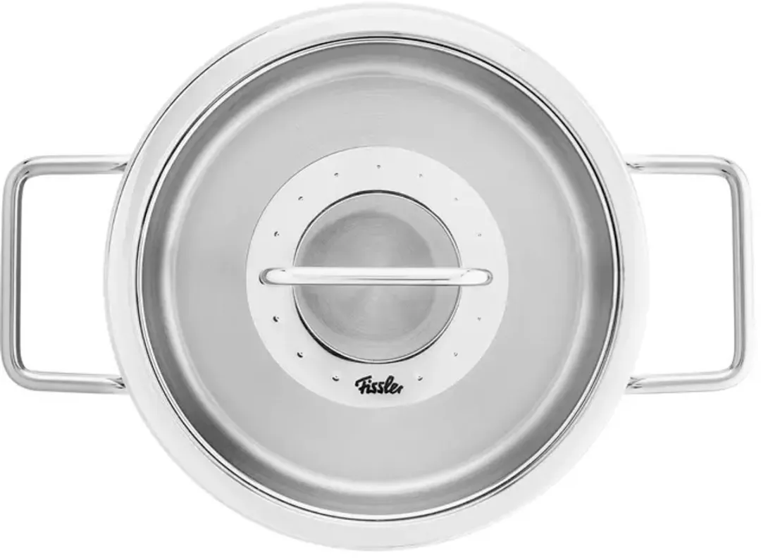 Fissler Pure Collection Kookpan 24cm - RVS - Glasdeksel