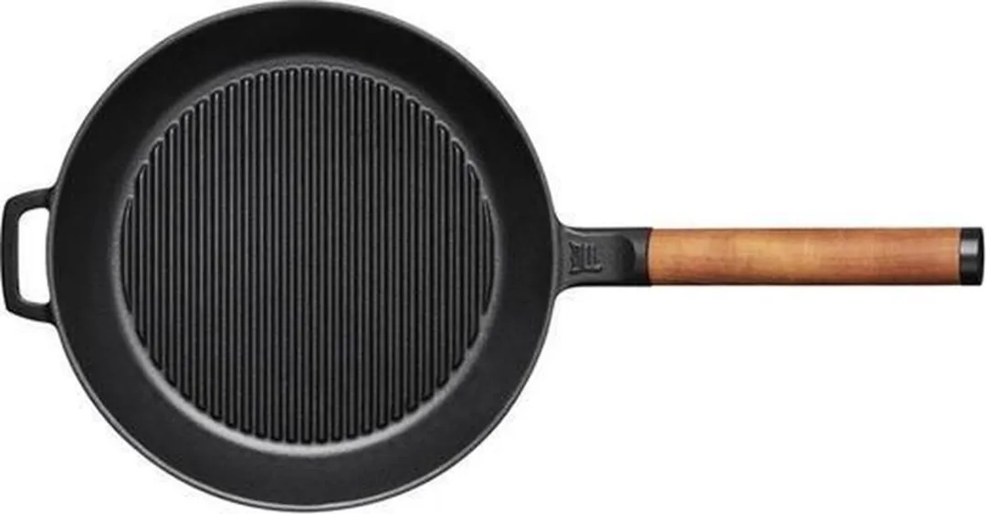 Fiskars Norden Grillpan Gietijzer 26cm - Zwart