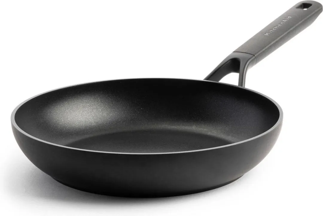 KitchenAid Classic Forged Aluminium koekenpan ø24cm - zwart - inductie - anti-aanbak - PFAS-vrij