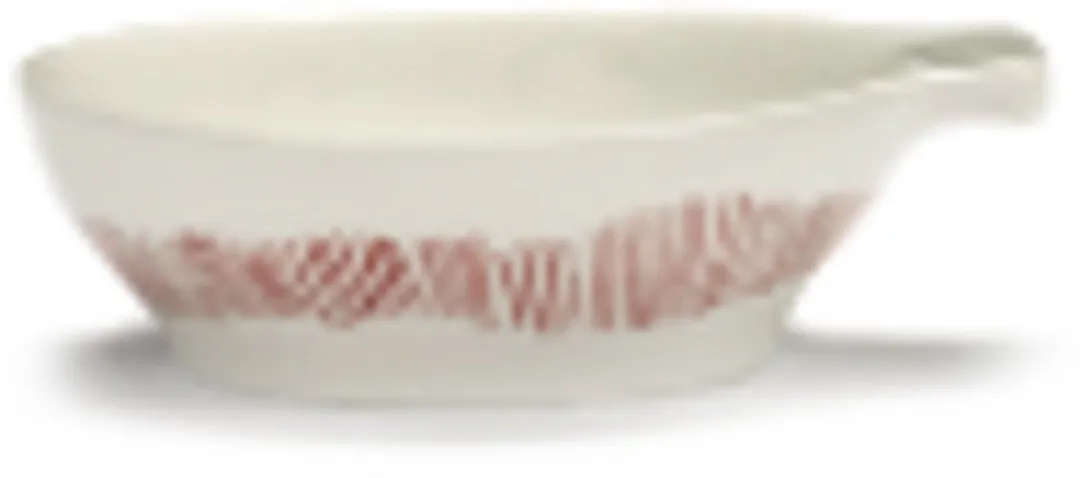 Serax Ottolenghi Feast Tapasschaal B8921011F - 4 Stuks - Wit/Rood