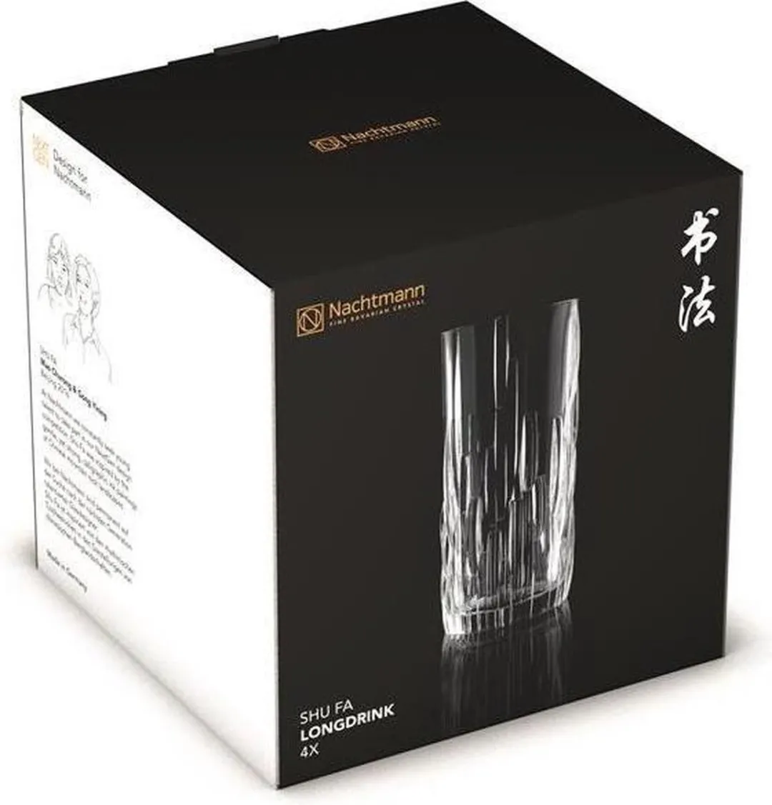 Nachtmann Shu Fa Longdrinkglas 360ml - 4 Stuks