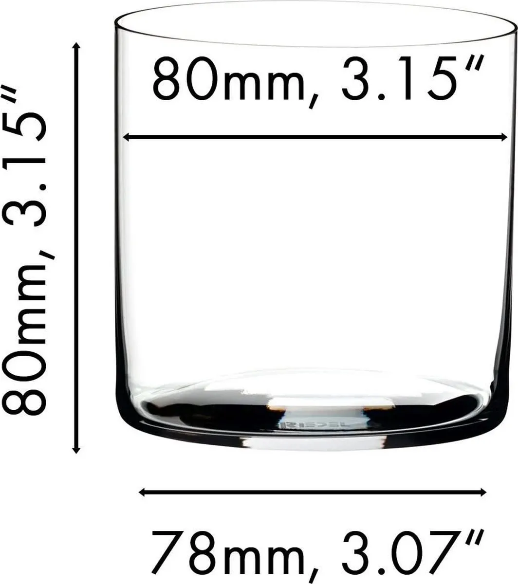 Riedel H2O Water Glas - 337ml - 2 Stuks