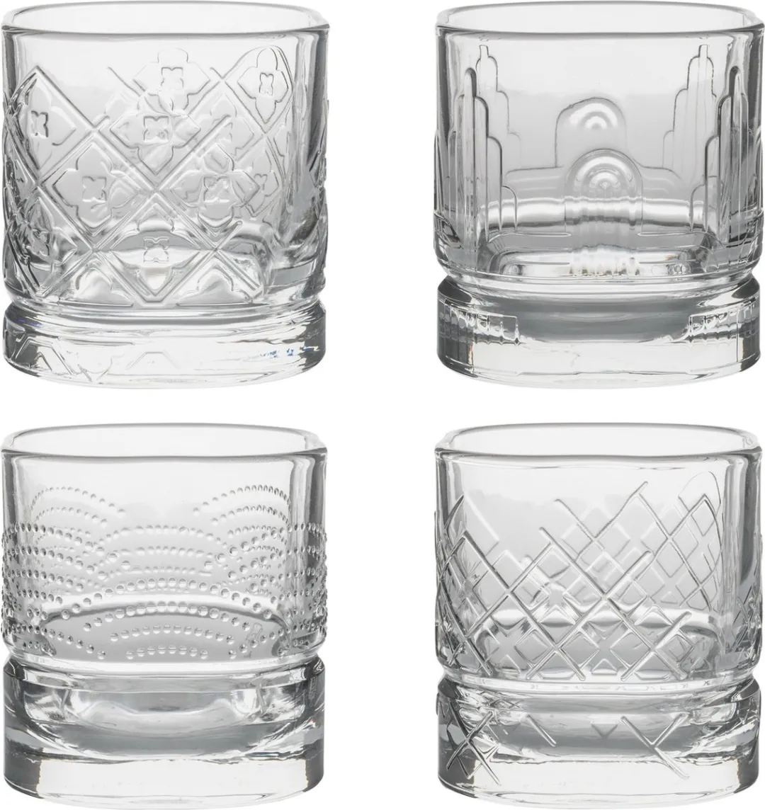 La Rochère Dandy whiskeyglas - 30 cl - Set-4